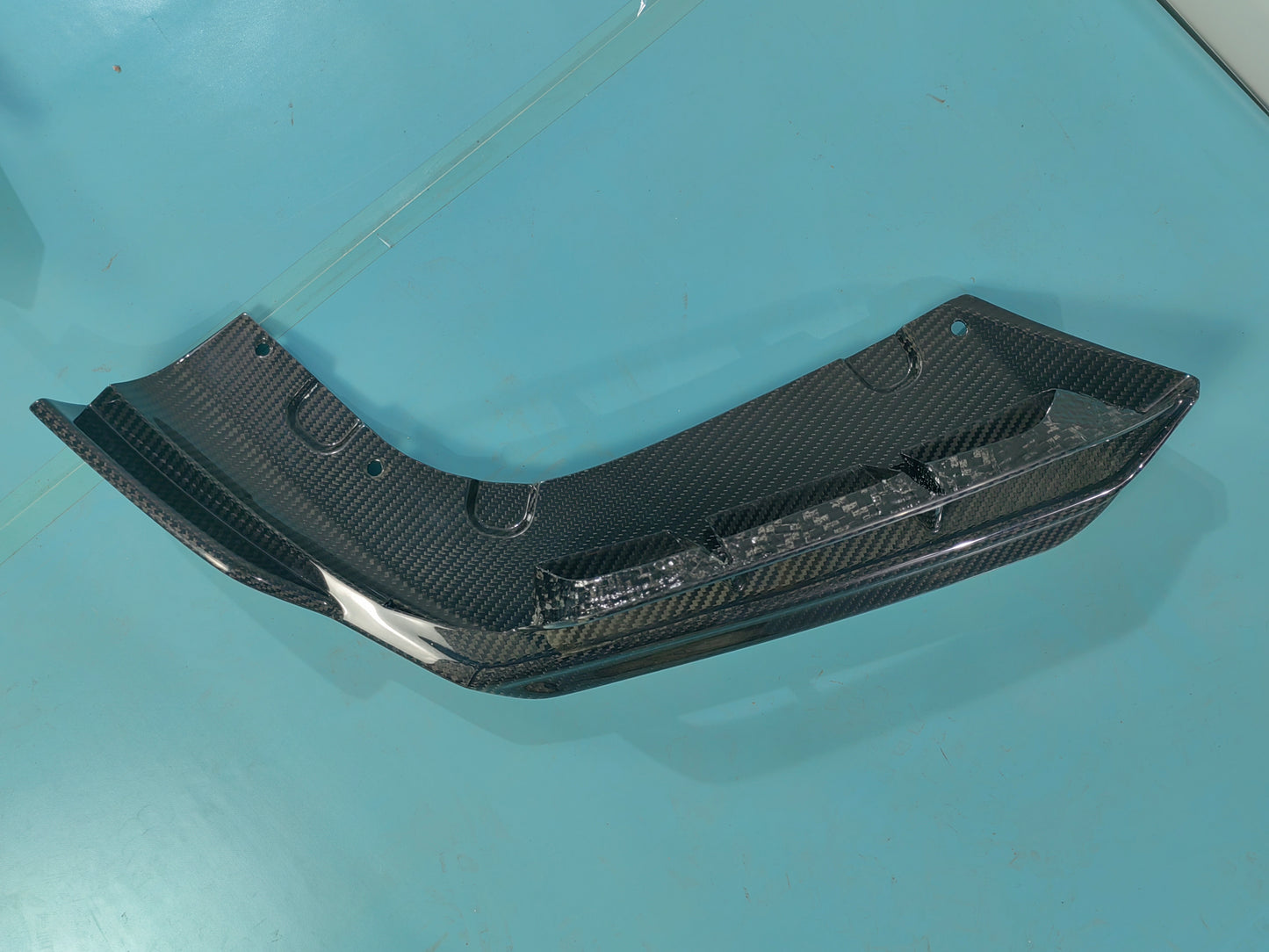 LD STLYE CARBON FIBER FRONT LIP 3 PARTS - BMW F95 X5M