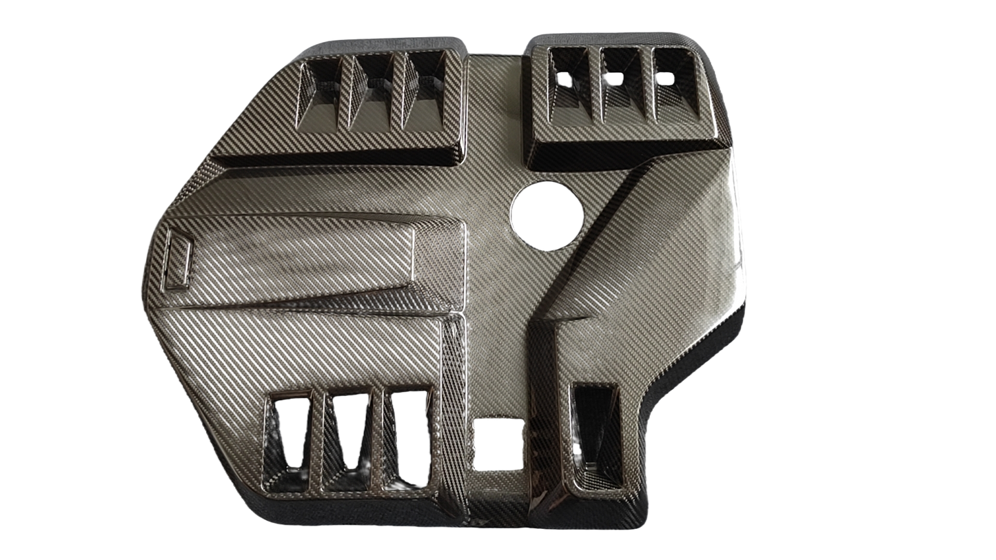 CARBON FIBER ENGINE COVER - BMW G87 M2 & G80 M3 & G82/83 M4