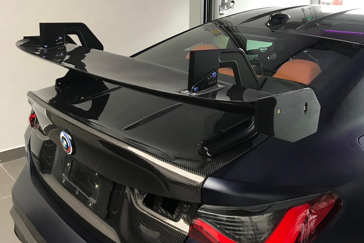 GT4 CARBON FIBER REAR WING 2.0 - BMW G87 M2&G80 M3 &G82 M4