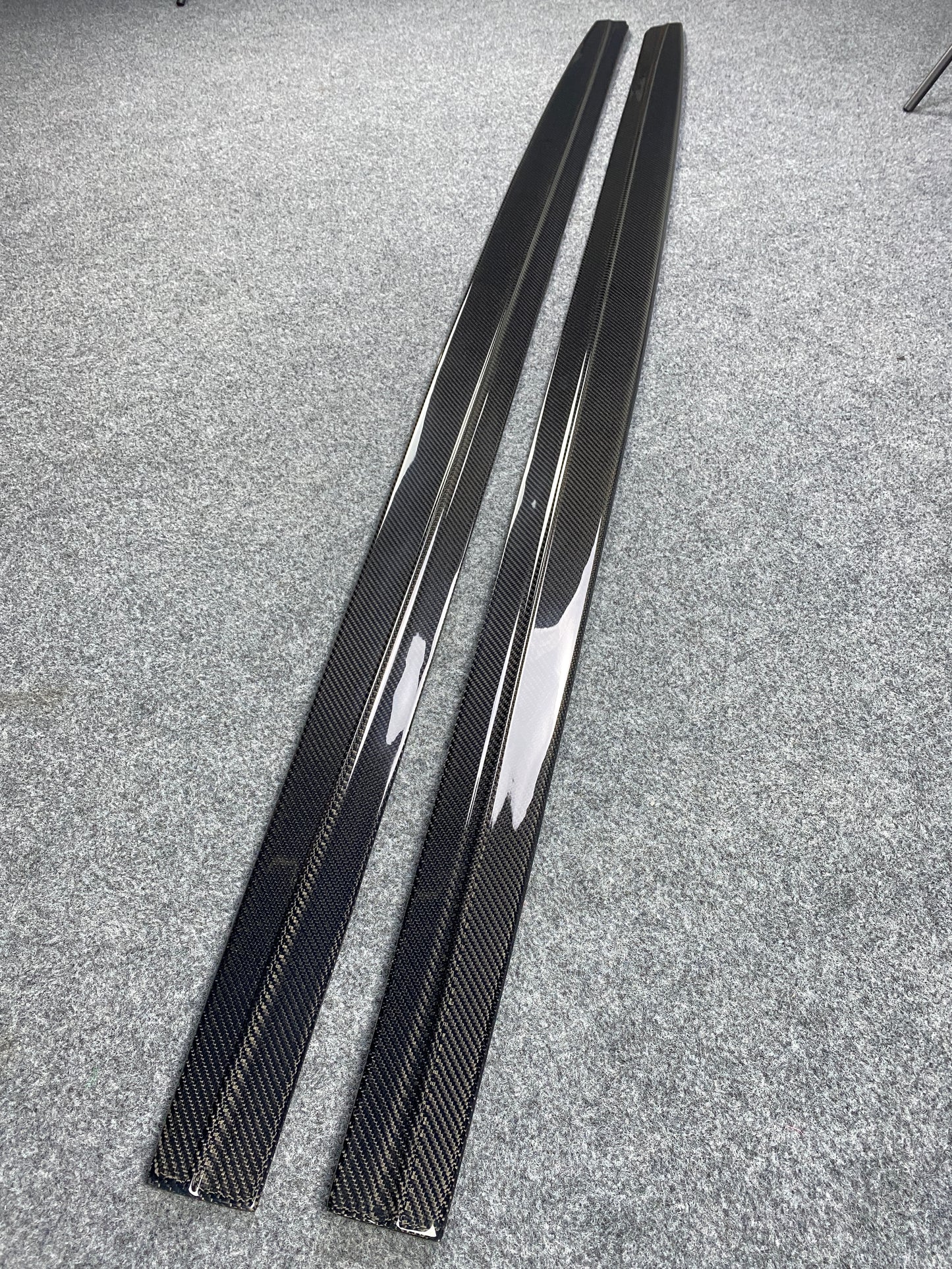 MP STYLE CARBON FIBER SIDE SKIRTS - BMW F87 M2 & M2 COMPETITION