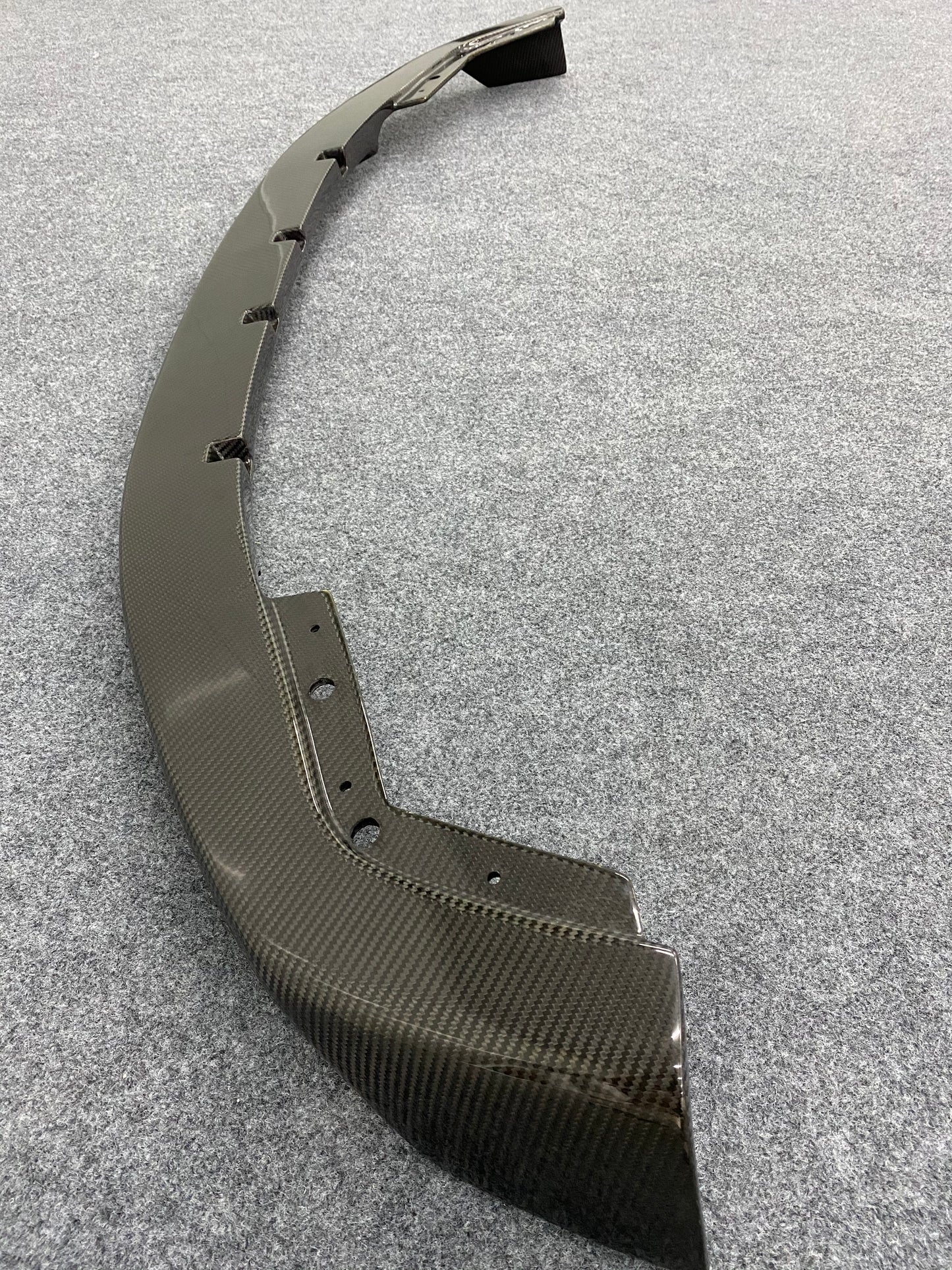 MP STYLE CARBON FIBER FRONT LIP - BMW F87 M2 COMPETITION