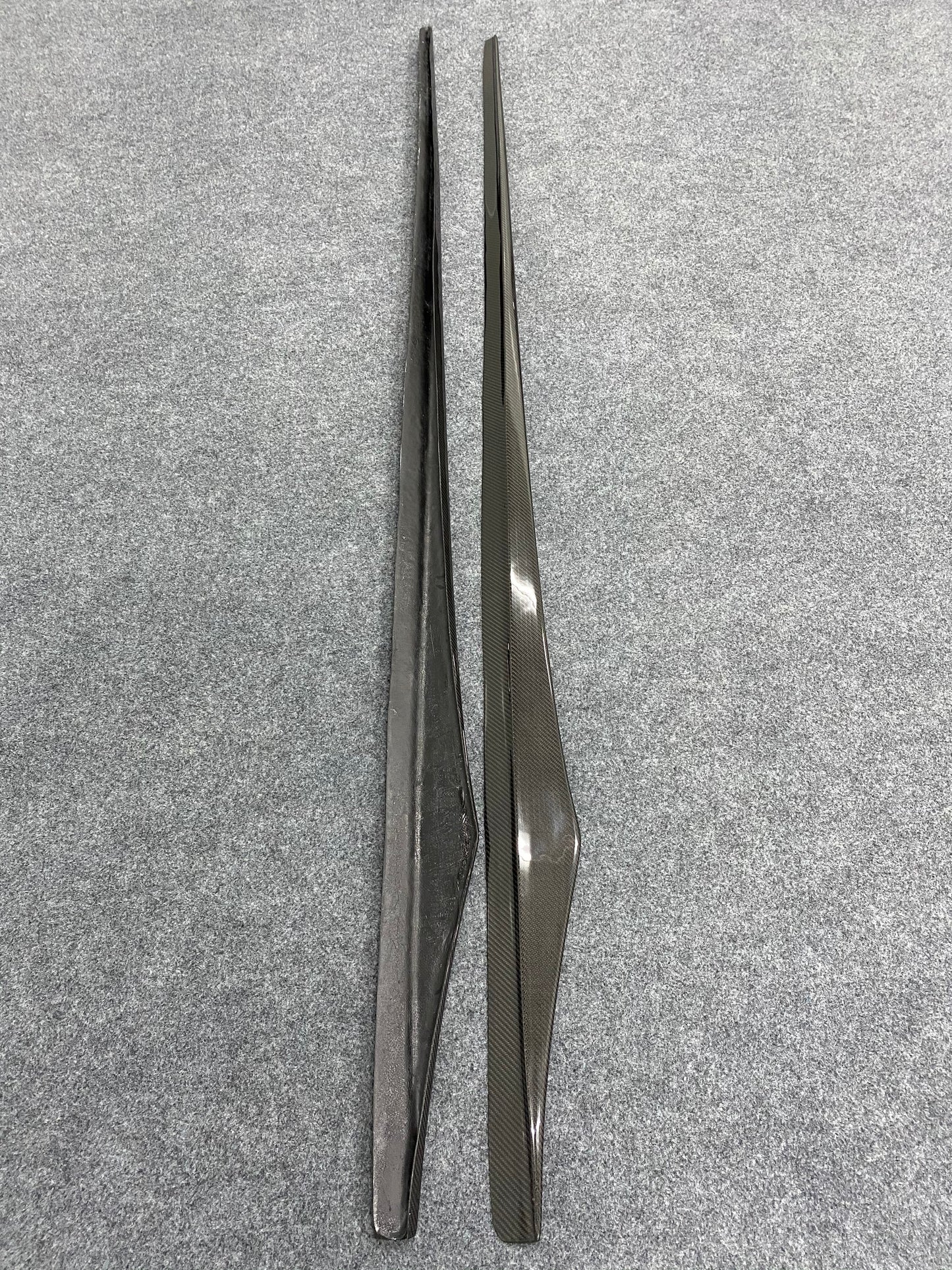 V STYLE CARBON FIBER SIDE SKIRTS - BMW F06 / F12 / F13 M6 & 6 SERIES