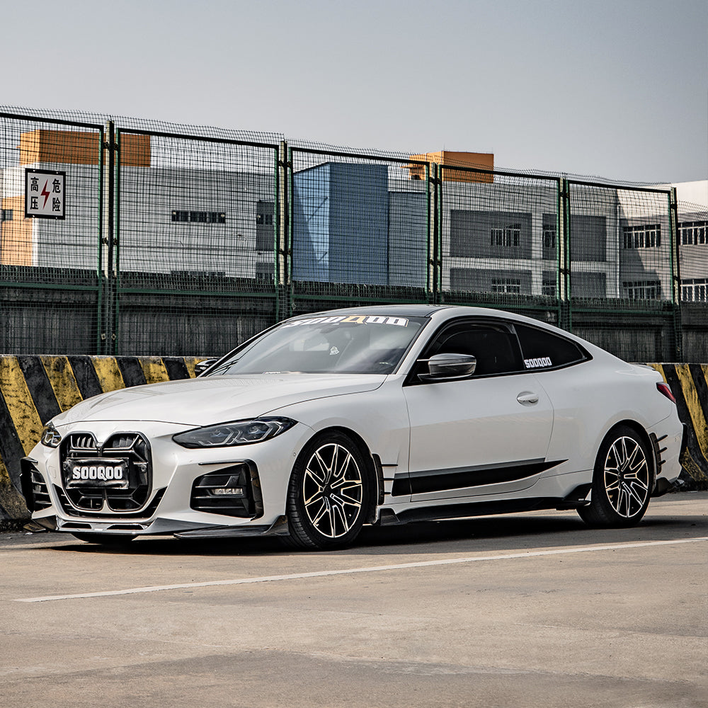 SQ Style Carbon Fiber Front Lip - BMW G22 4 Series