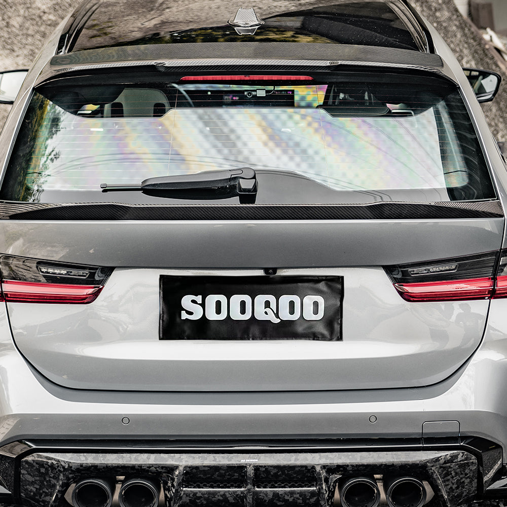 SQ Style Carbon Fiber Spoiler - BMW G81 Touring M3