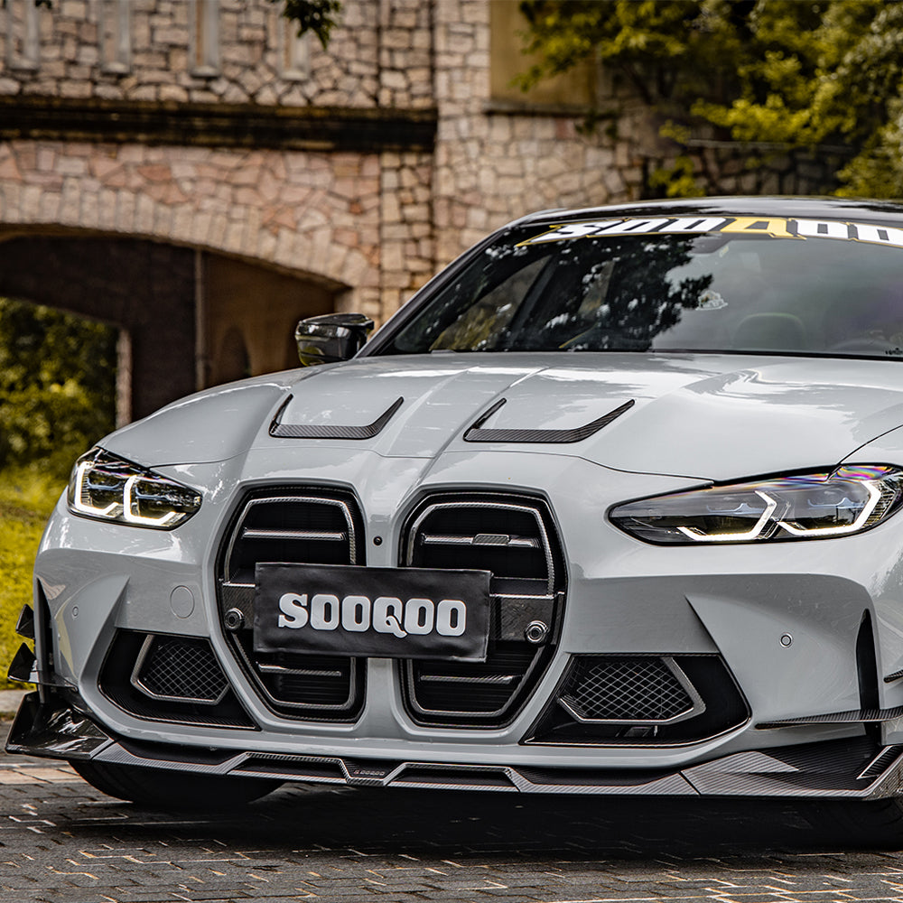 SQ Style Carbon Fiber Front Duct - BMW G80 M3 & G82 M4