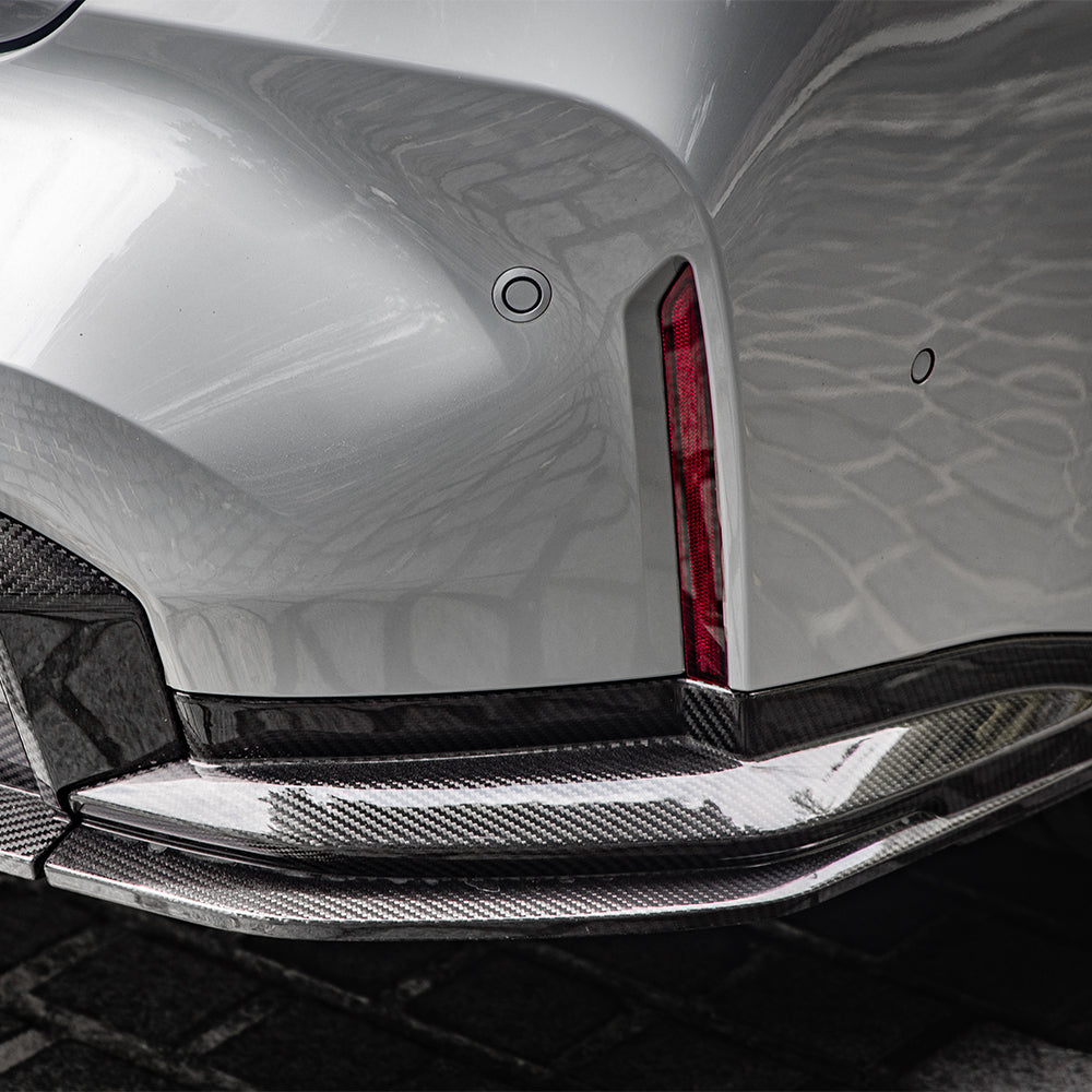 SQ Style Carbon Fiber Rear Splitter - BMW G82 M4