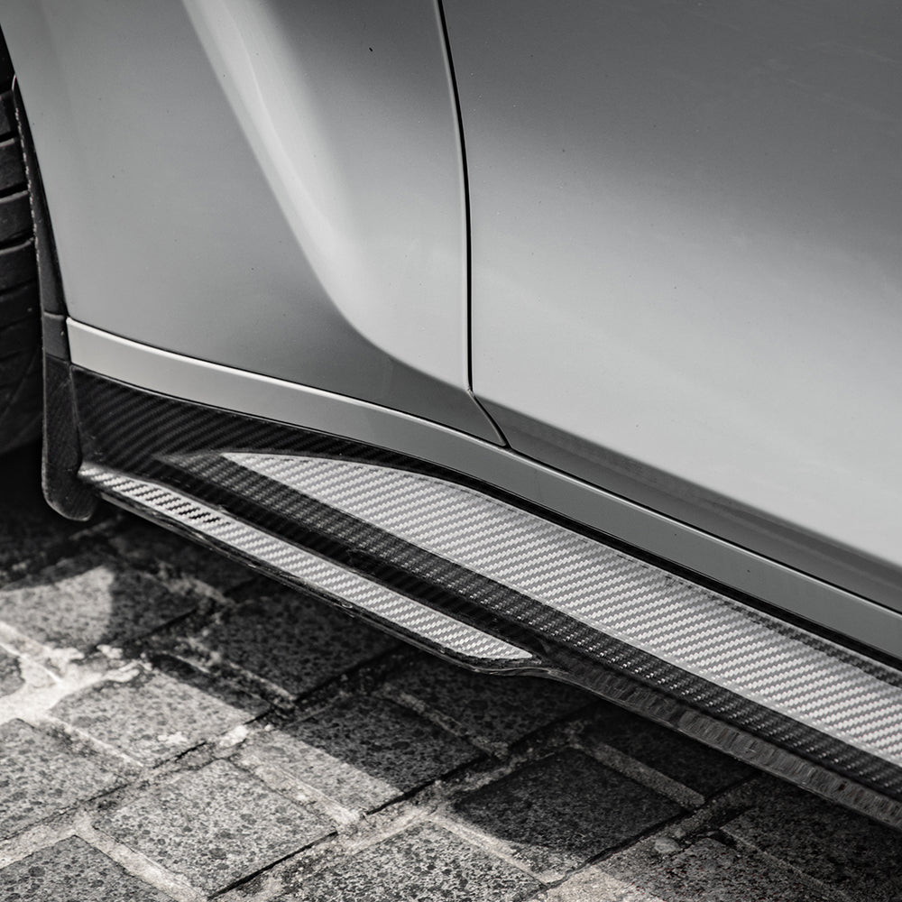 SQ Style Carbon Fiber Side Skirt - BMW G80 M3 & G82 M4
