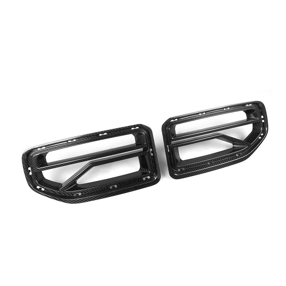 SQ-V Style Carbon Fiber Front Grill - BMW G87 M2