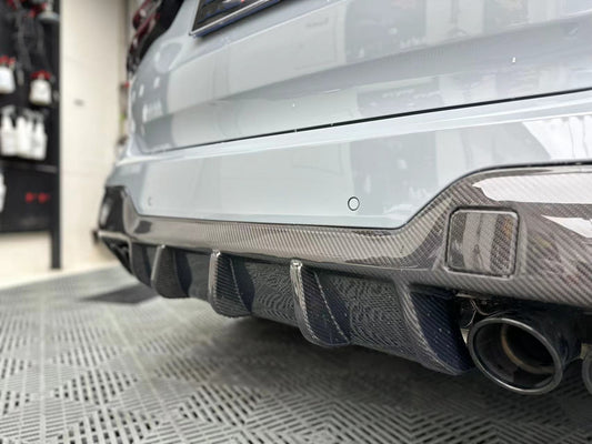 RKP STYLE CARBON FIBER REAR DIFFUSER - BMW F97 X3M & F98 X4M