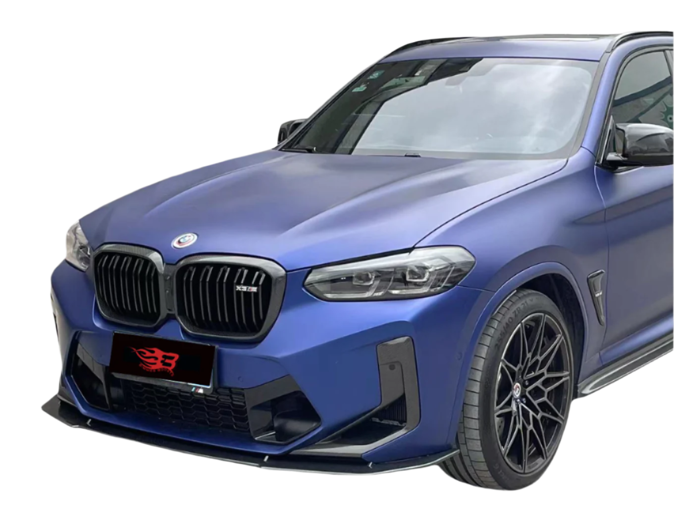 AC STYLE CARBON FIBER FRONT LIP - BMW F97 X3M & F98 X4M LCI