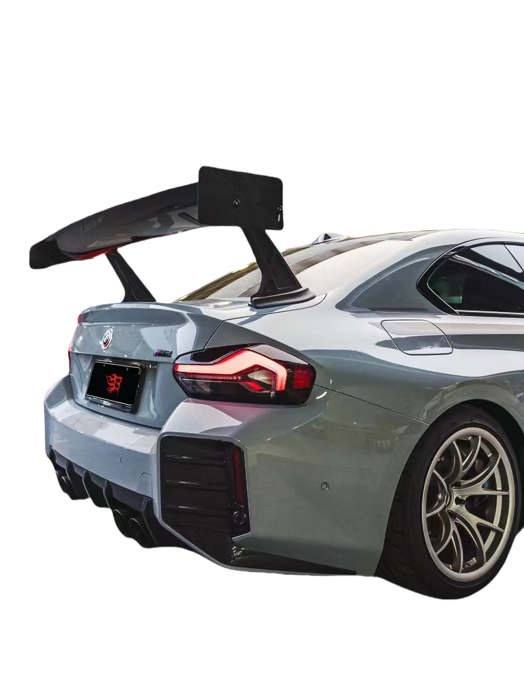 VRS STYLE CARBON FIBER REAR WING  - BMW G87 M2 & G80 M3 & G82 M4