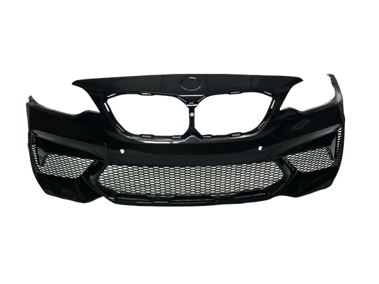 OEM STYLE FRONT BUMPER DRY CARBON BMW F87 M2