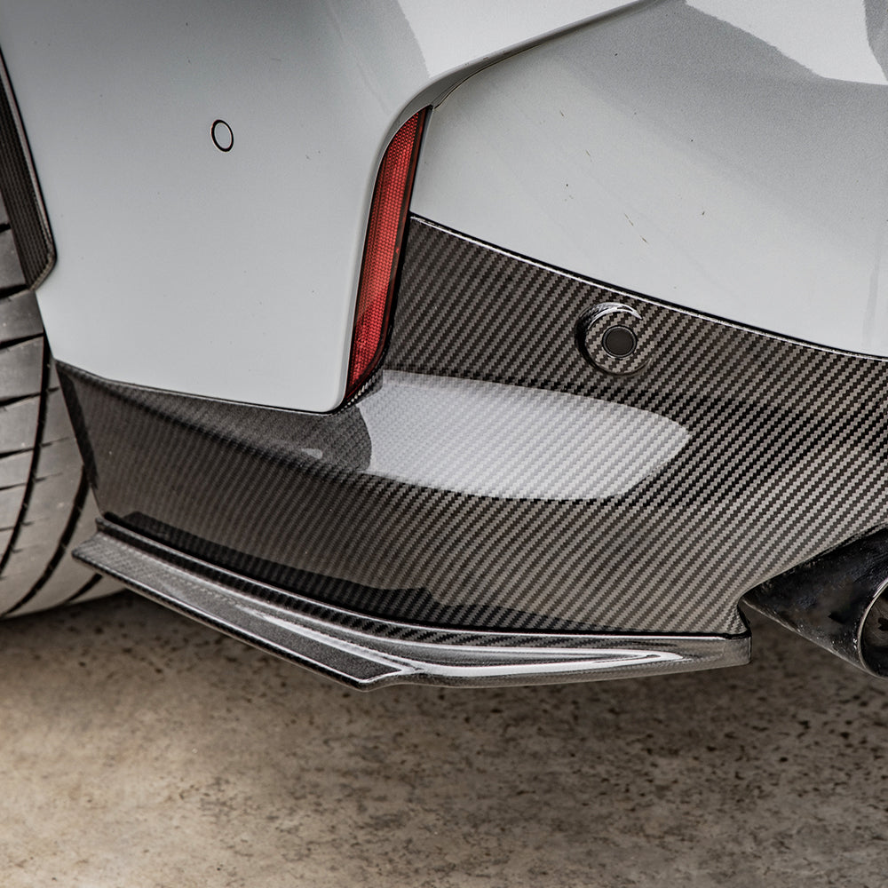 SQ Style Carbon Fiber Rear Spats - BMW  G42 2Series Coupe
