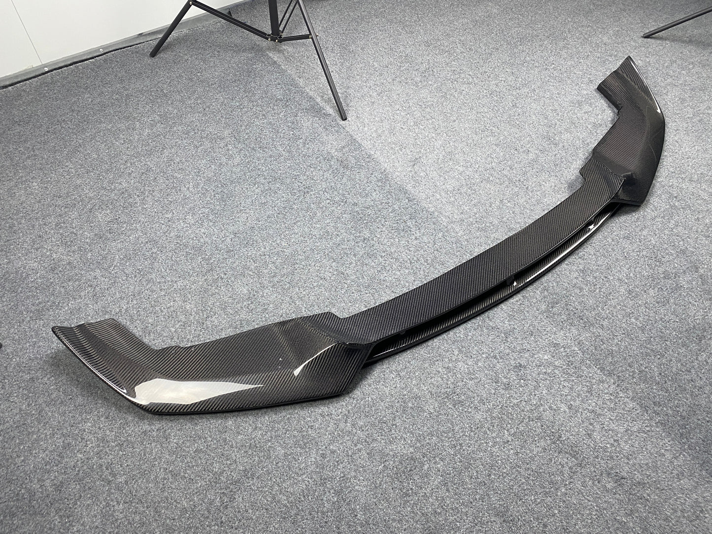 V STYLE CARBON FIBER FRONT LIP  - BMW F87 M2 COMPETITION