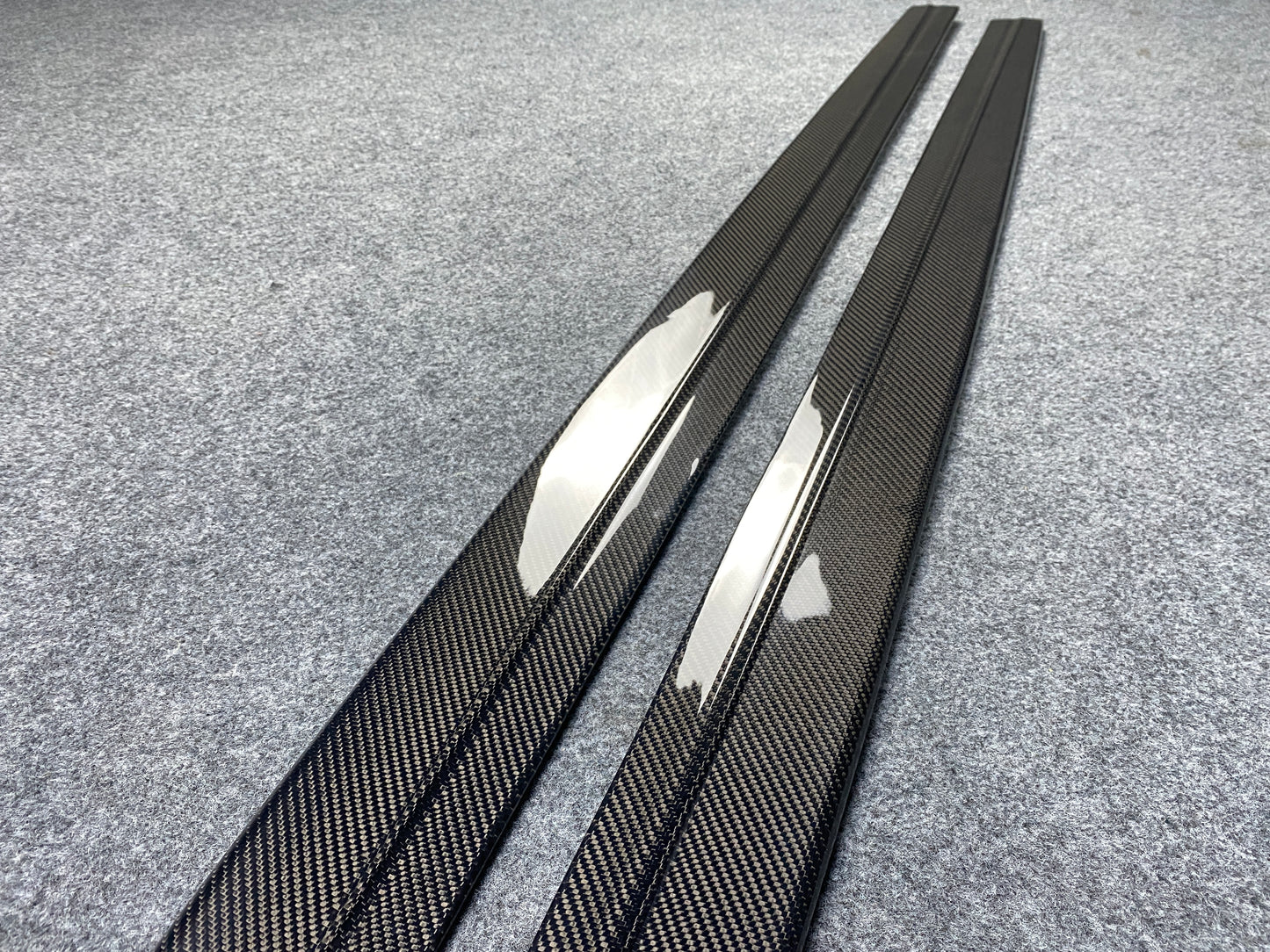 MP STYLE CARBON FIBER SIDE SKIRTS - BMW F87 M2 & M2 COMPETITION