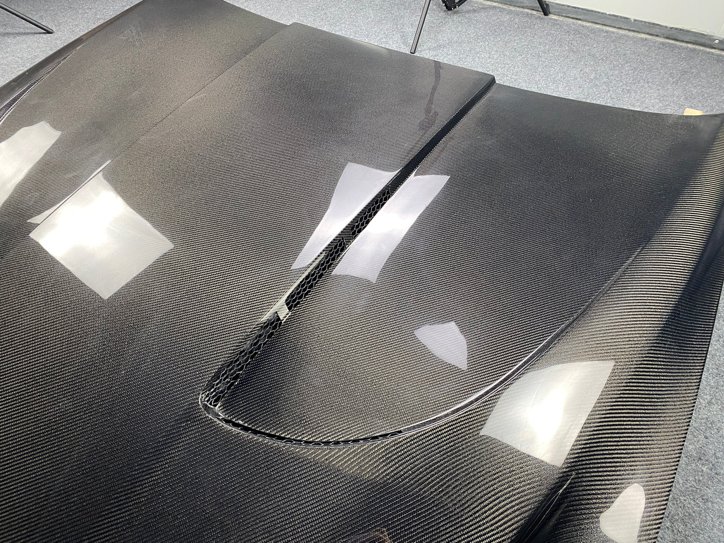 HM STYLE CARBON FIBER FRONT HOOD - BMW F12 F13 M6