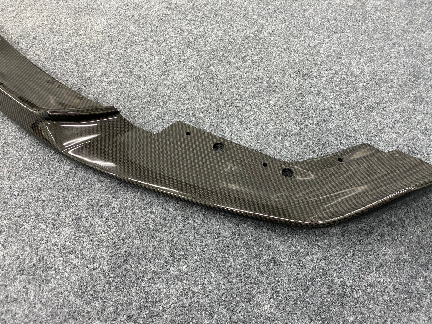 MP STYLE CARBON FIBER FRONT LIP - BMW F87 M2 COMPETITION