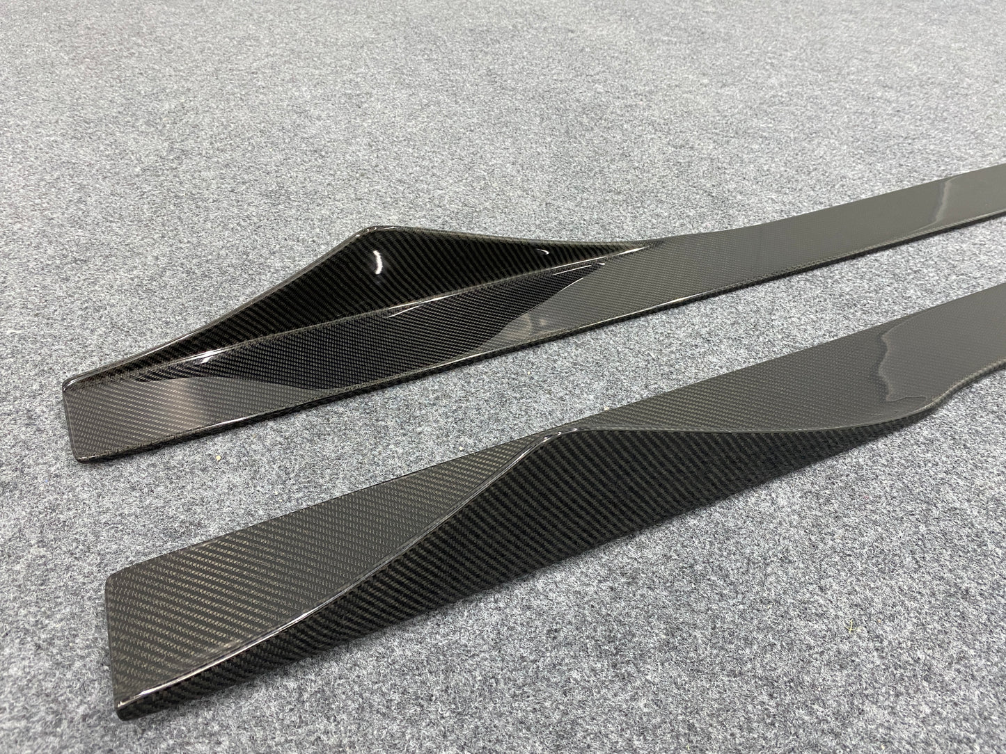 MTC STYLE CARBON FIBER SIDE SKIRTS - BMW F87 M2 & M2 COMPETITION