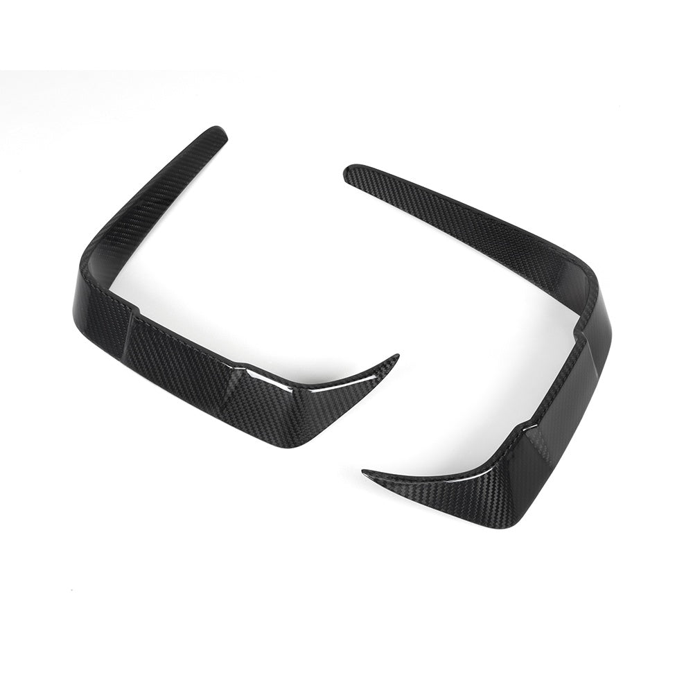 SQ Style Carbon Fiber Front Canards - BMW  F87 M2 LCI