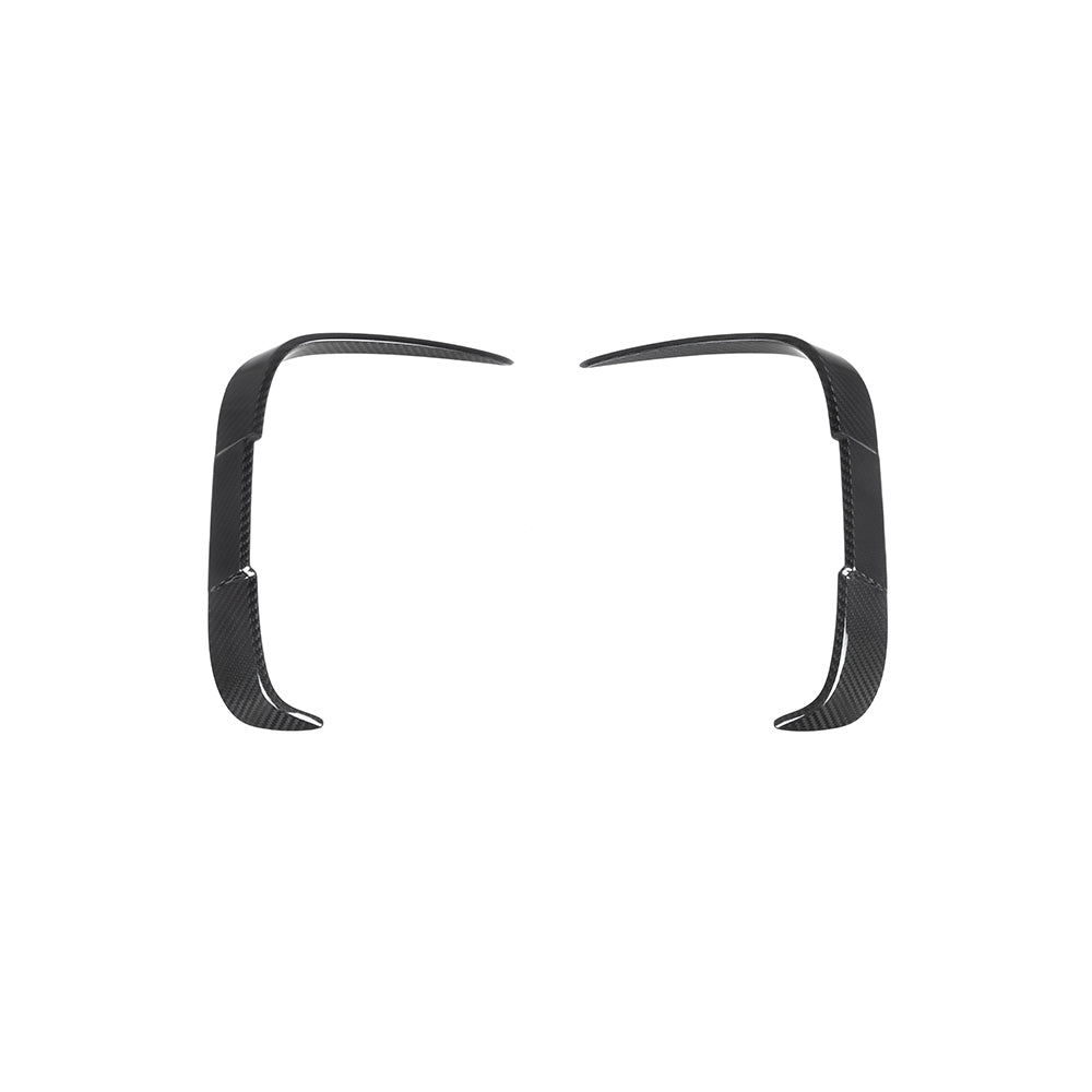 SQ Style Carbon Fiber Rear Side Vent Trim - BMW F87 M2