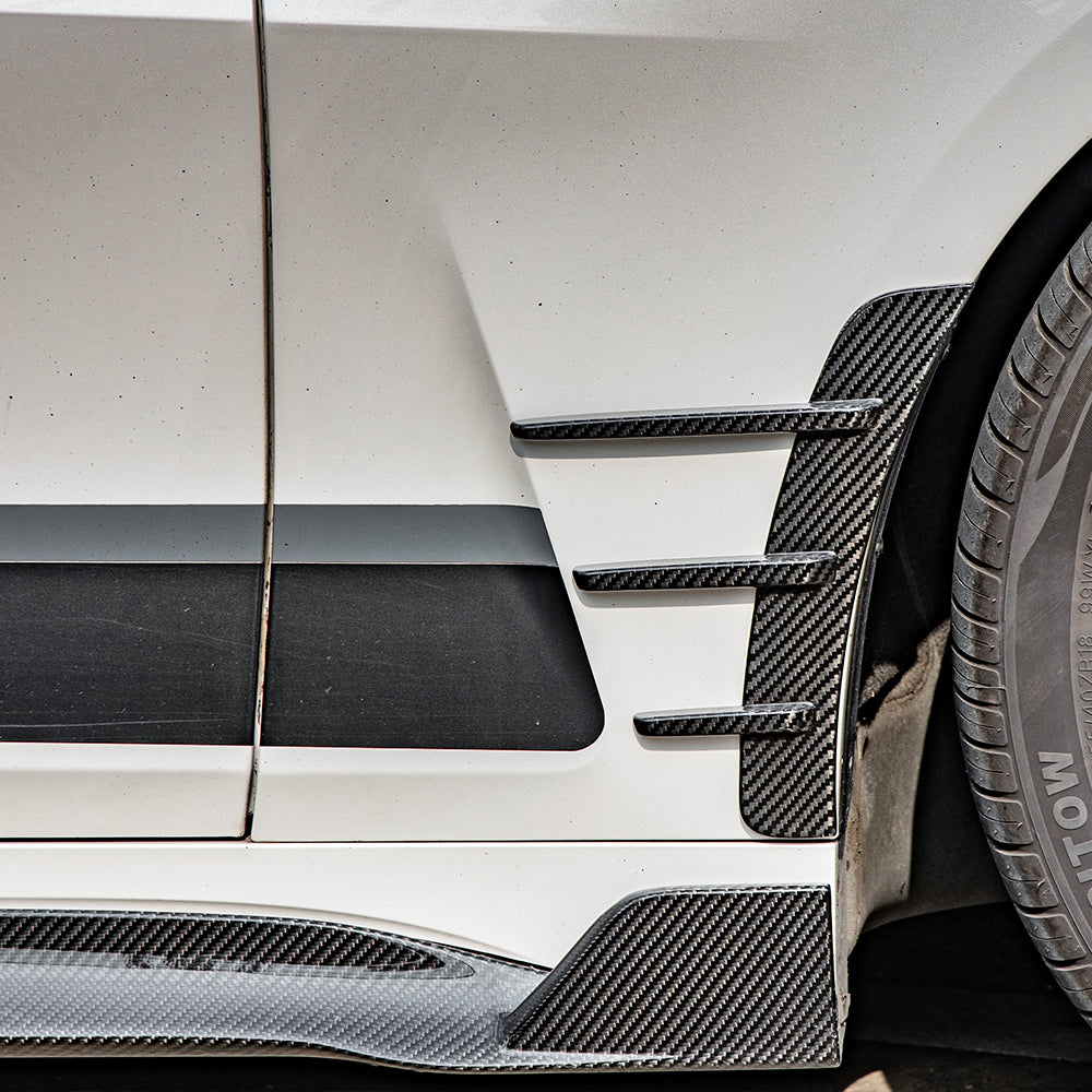 SQ Style Carbon Fiber Front Wheel Arch Trim - BMW G22 4 Series