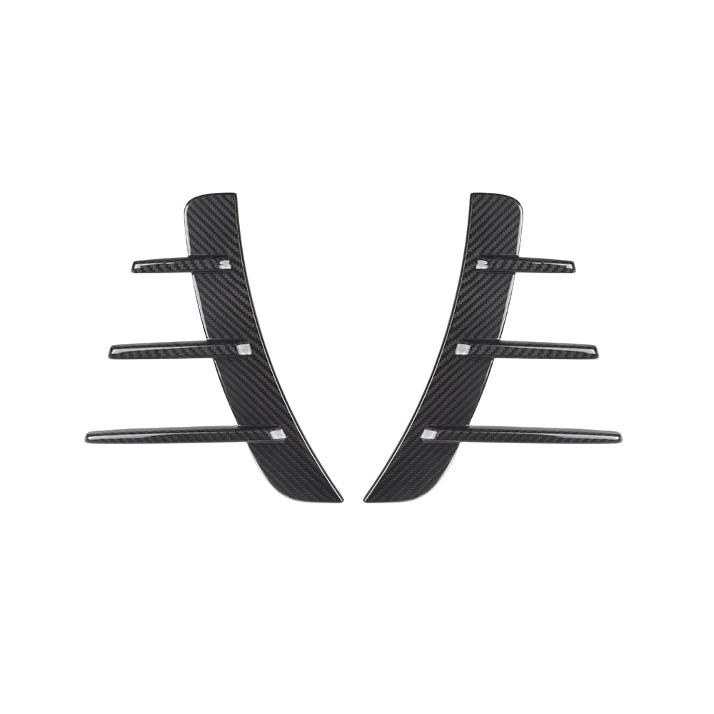 SQ Style Carbon Fiber Front Wheel Arch Trim - BMW G22 4 Series