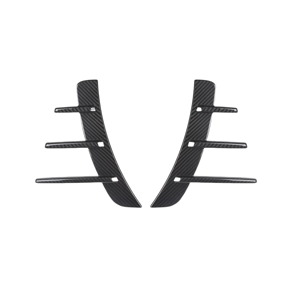 SQ Style Carbon Fiber Front Wheel Arch Trim - BMW G22 4 Series