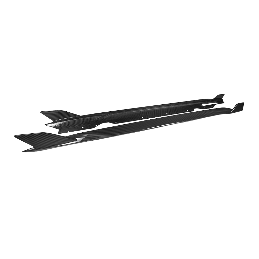 SQ Style Carbon Fiber Side Skirt - BMW G22 4 Series