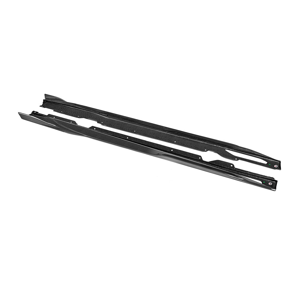 SQ Style Carbon Fiber Side Skirt - BMW G26 4 Series