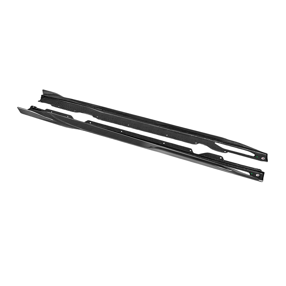 SQ Style Carbon Fiber Side Skirt - BMW G26 4 Series