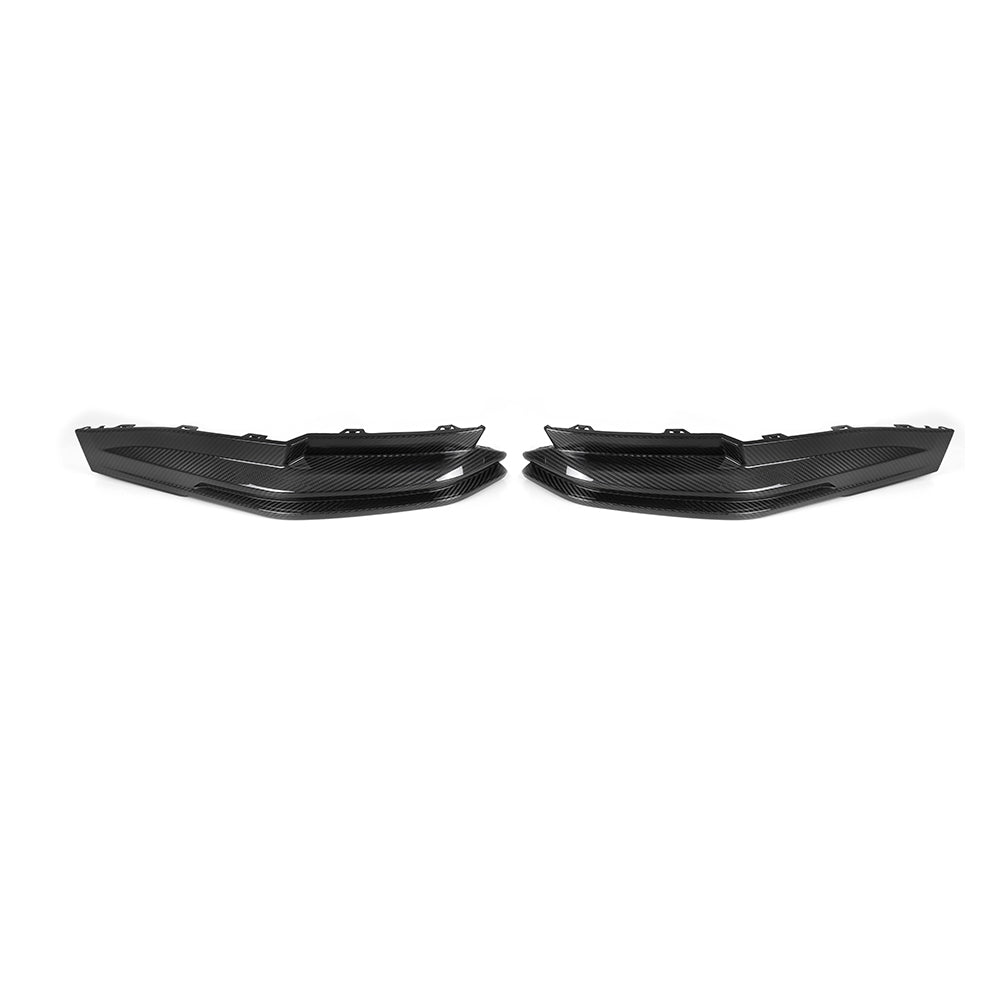 SQ Style Carbon Fiber Rear Splitter - BMW G80 M3