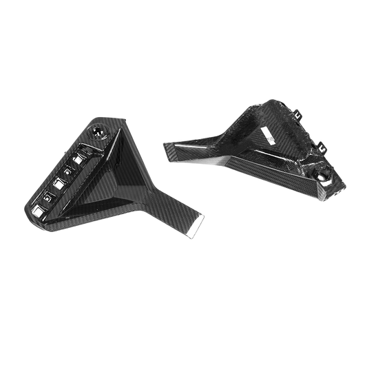 SQ Style Carbon Fiber Rear Bumper Attachments - BMW G87 M2