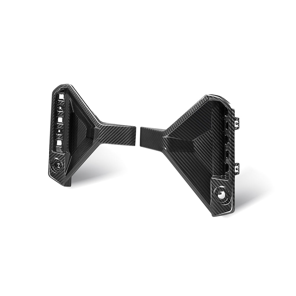 SQ Style Carbon Fiber Rear Bumper Attachments - BMW G87 M2