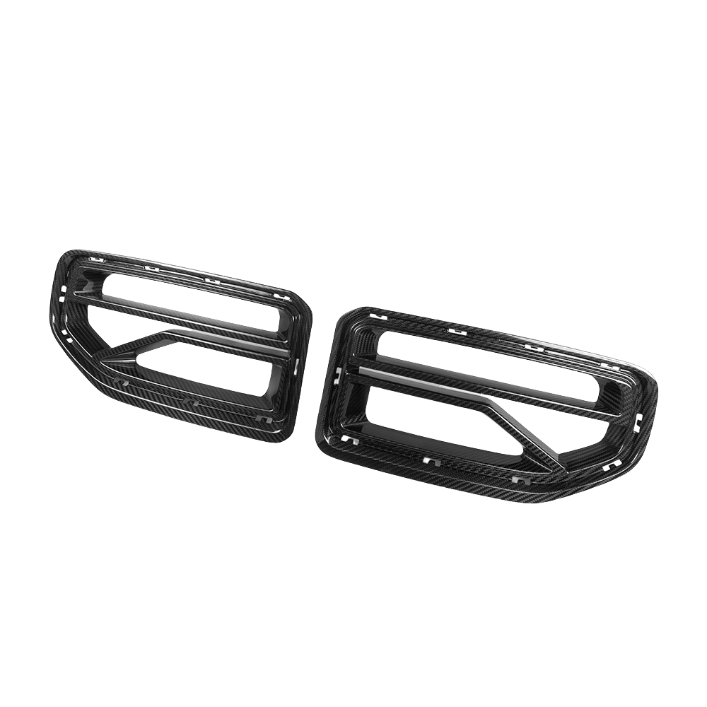 SQ-V Style Carbon Fiber Front Grill - BMW G87 M2