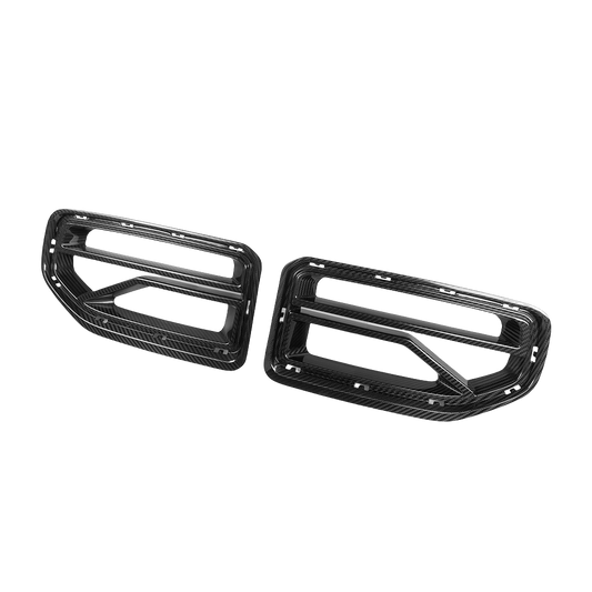 SQ-V Style Carbon Fiber Front Grill - BMW G87 M2